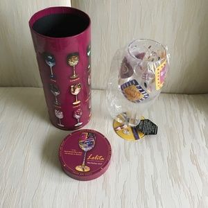 Lolita hand painted “Birthday Girl” wine glass